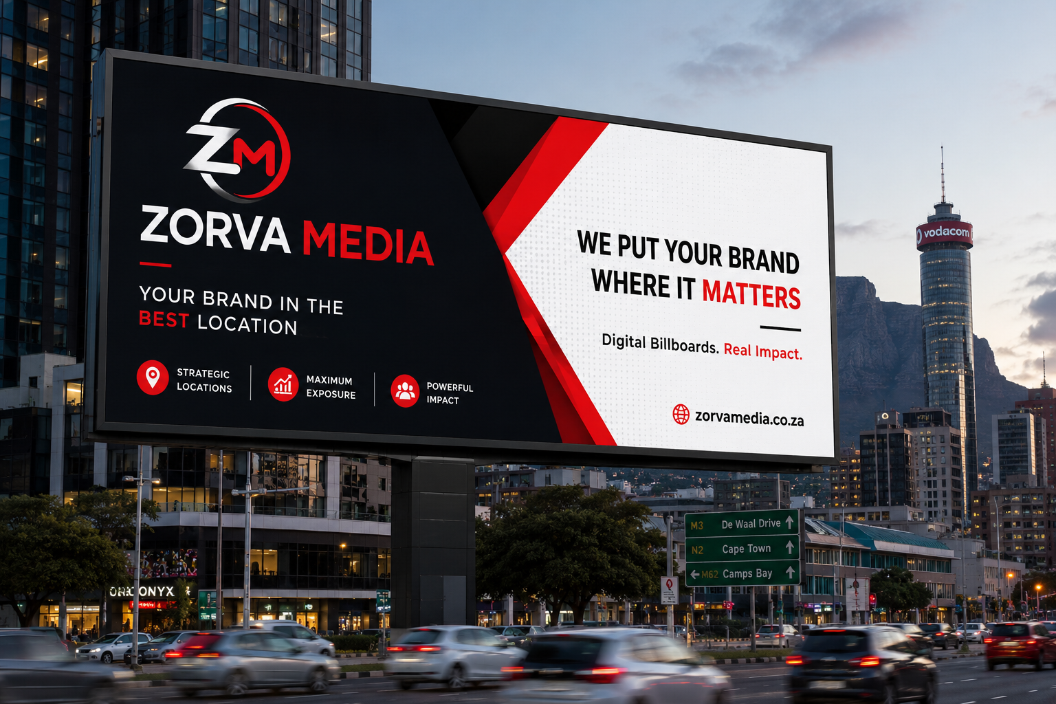 Digital LED billboard