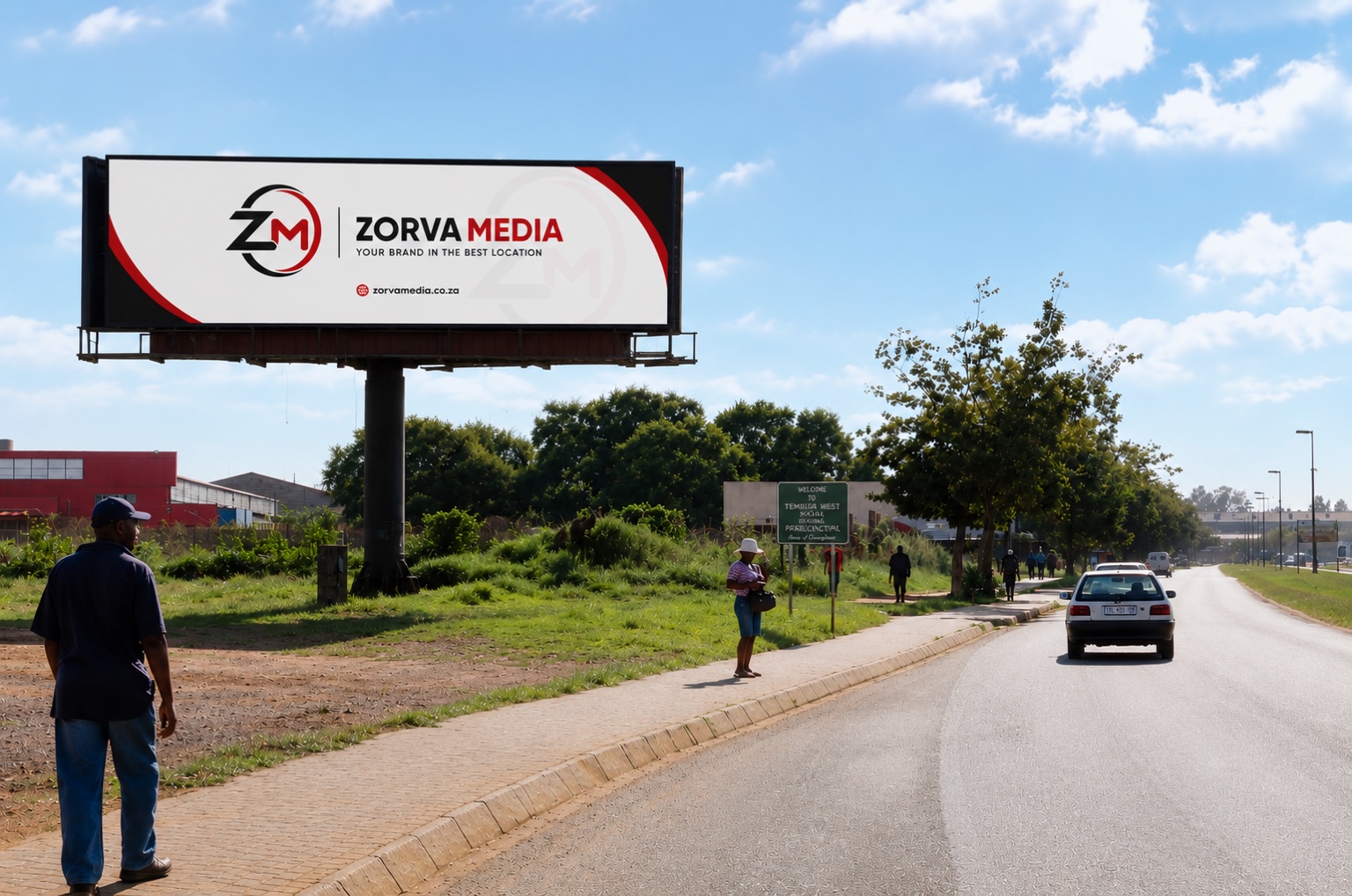 Roadside billboards