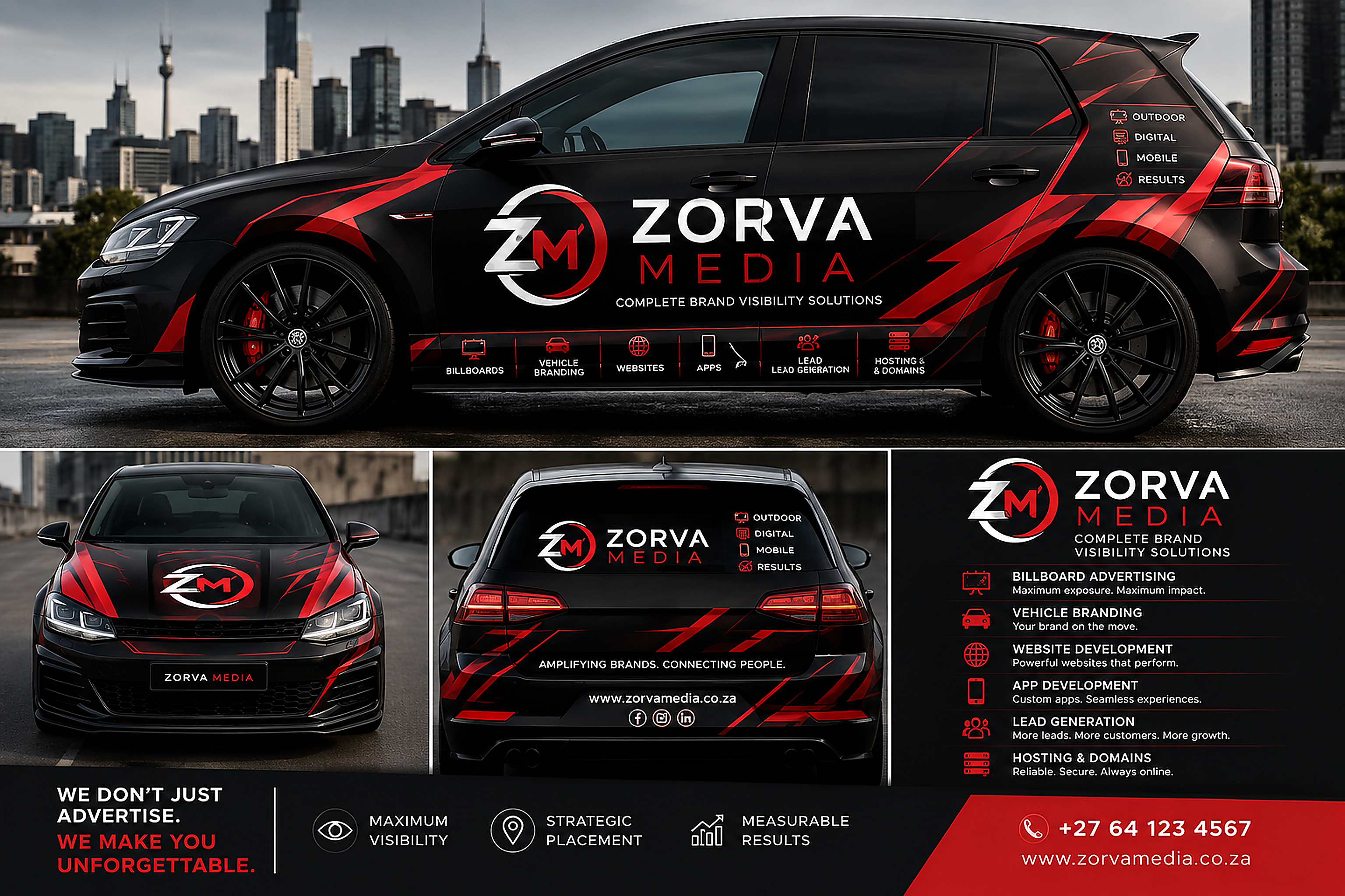 Branded fleet wrap